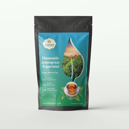Chamomile lemongrass Peppermint Tea