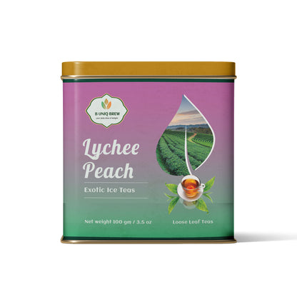 Lychee Peach Iced Tea